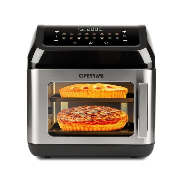 G3 Ferrari Friggisano EVO 13L Single Fristående 1700 W Varmluftsfritös Svart, Rostfritt stål