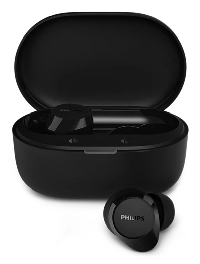 Philips TAT1300BK/00 kuulokkeet ja kuulokemikrofoni Langaton In-ear Puhelut/Musiikki USB Type-C Bluetooth Musta