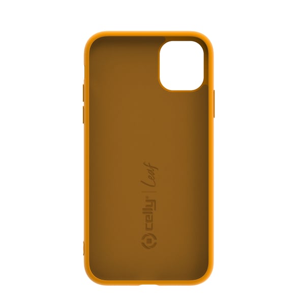 Celly LEAF mobiltelefon etui 15,5 cm (6.1") Cover Gul