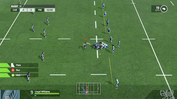 BANDAI NAMCO Entertainment Rugby 15, Xbox One Standard Italienska