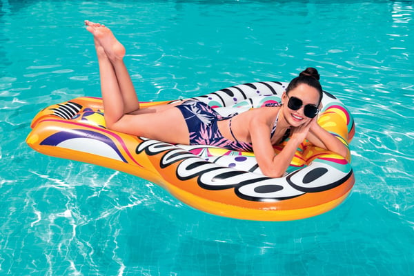 Bestway 43491 pool- och badmadrass Multifärg Mönstrad Vinyl Flytande ö