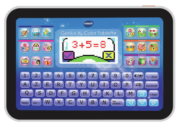 VTech Genius XL Color Tablette noire VTech Genius XL Color Tablette noire