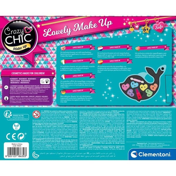 Clementoni Crazy Chic 18630 Kunst- og håndværkslegetøj