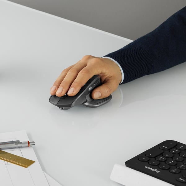 Logitech MX Master 2S Wireless Mouse datormöss Kontor Högerhand Trådlös RF + Bluetooth laser 1000 DPI