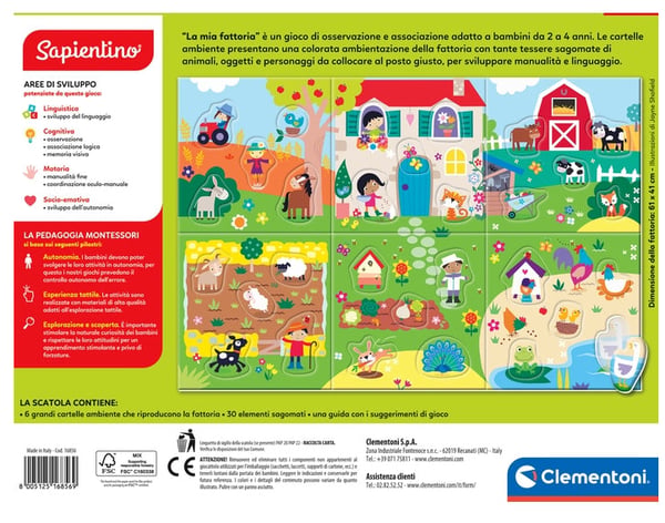 Clementoni Sapientino 16856 oppimislelu