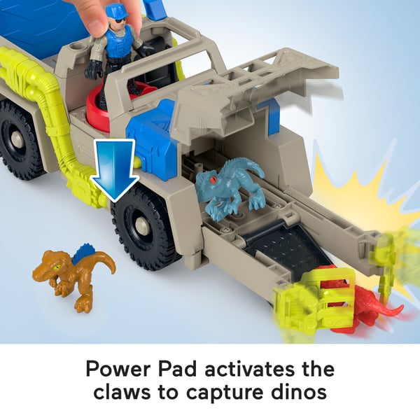 Fisher-Price Imaginext Jurassic World Track & Transport Dino Truck