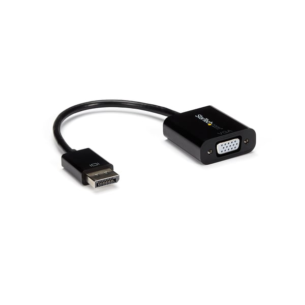 StarTech.com DP2VGA3 videokabel adapter 0,1 m DisplayPort VGA (D-Sub) Sort