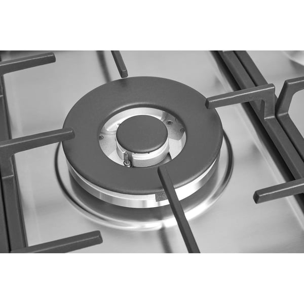 Whirlpool GMR 7522/IXL Rustfrit stål Indbygget 73 cm Gaskomfur 5 zone(s)