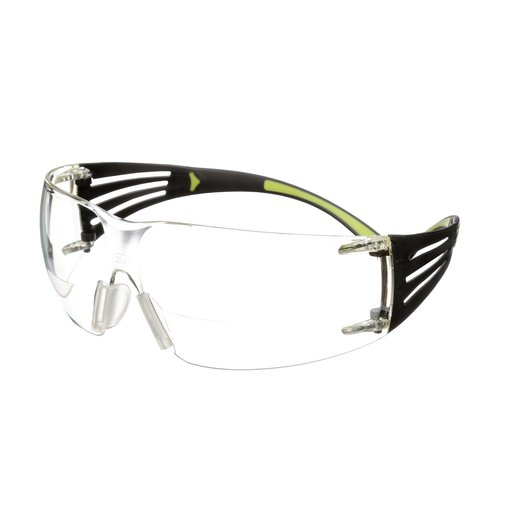 3M SF420AS/AF-EU Skyddsglasögon Polykarbonat Svart, Grön