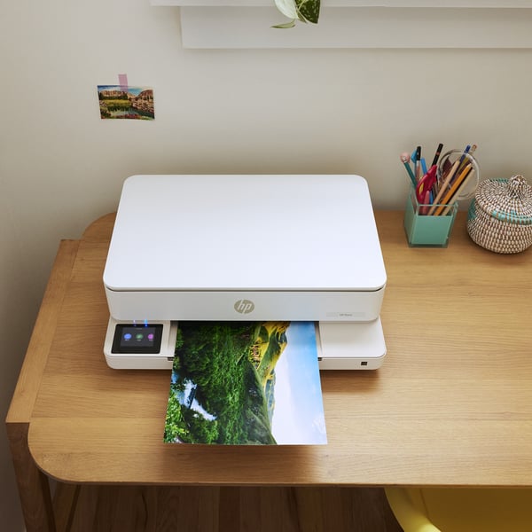 HP Envy 6110 All-in-One Farve Printer, Fotoudskrivning; Kopimaskine, Scanner