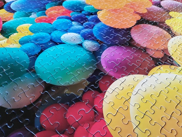 Tactic Impuzzlible Balloons 1000 pcs Puslespil 1000 stk Kunst