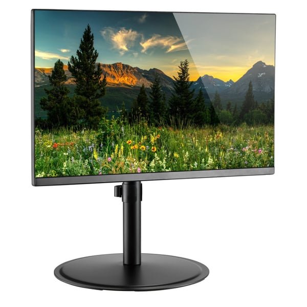 Techly ICA-LCD 401 skærmbeslag og -stativer 81,3 cm (32") Skrivebord Sort