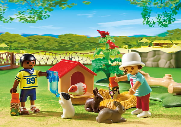 Playmobil City Life Children's Petting Zoo