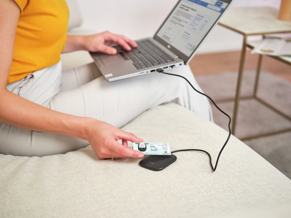 Trust Ceto läsare smarta kort inomhus USB USB 2.0 Svart