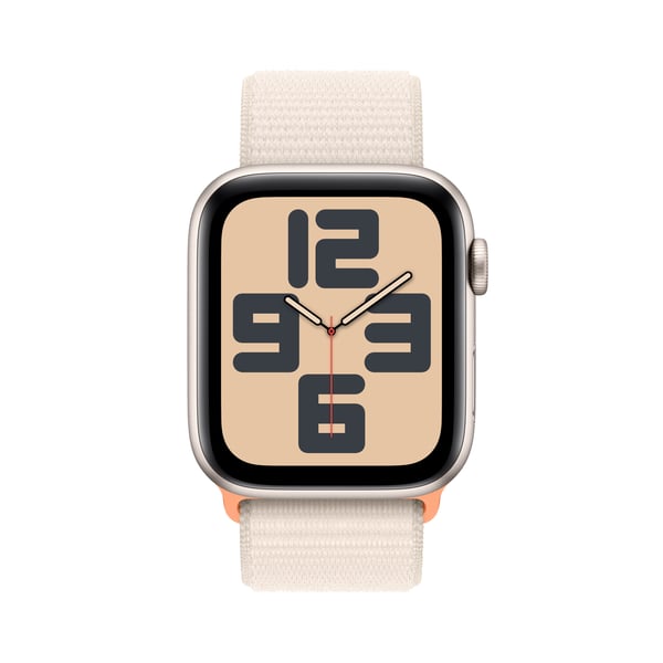 Apple Watch SE OLED 44 mm Digital 368 x 448 pixlar Pekskärm Beige Wi-Fi GPS
