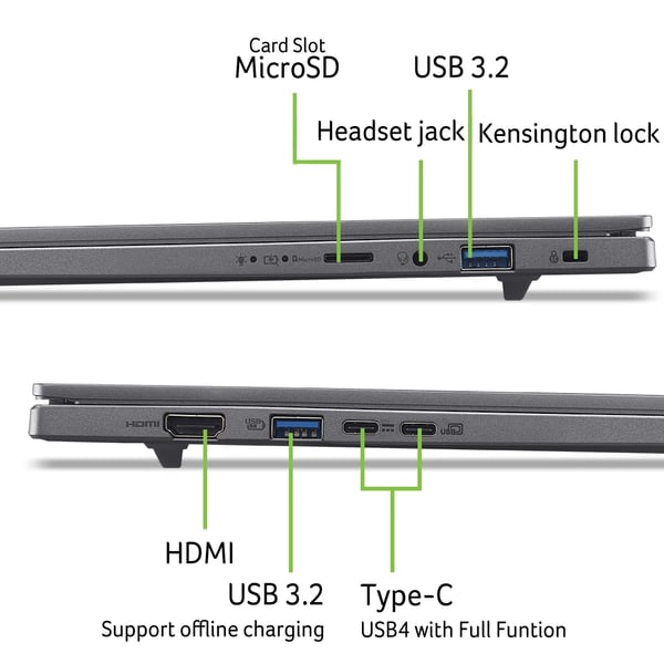 Acer NX.JP0EF.00D bärbara datorer