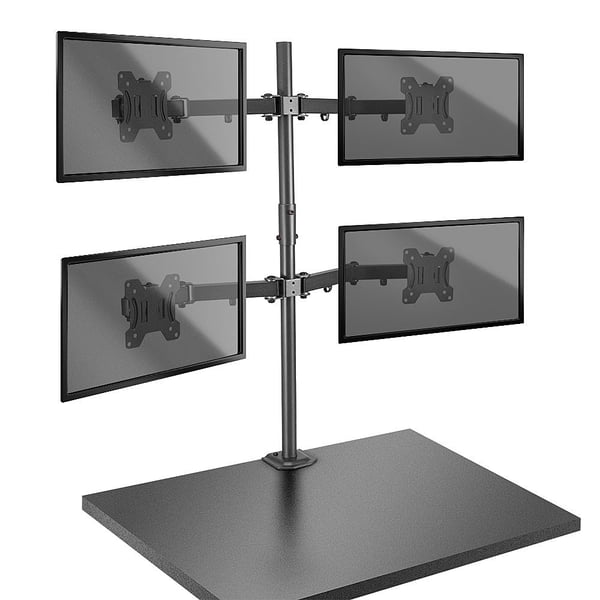 Lindy 40659 skærmbeslag og -stativer 71,1 cm (28") Skrivebord Sort