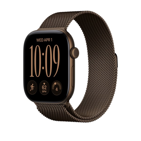 Apple Milanorem i farven mørk bronze, 46 mm - M/L