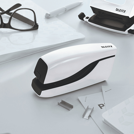 Leitz NeXXt Elektrisk hæftemaskine WOW, kontaktløs, 10 ark