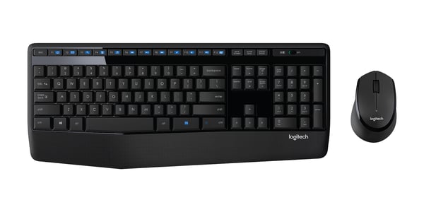 Logitech Wireless Combo MK345 - Tastatur- og musesæt