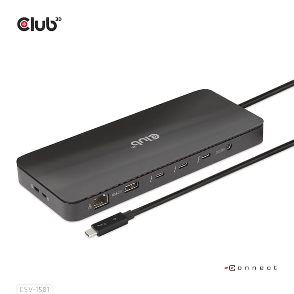 CLUB3D Thunderbolt 4 Certified 11-in-1 Docking Station CLUB3D Thunderbolt 4 Certified 11-in-1 Docking Station