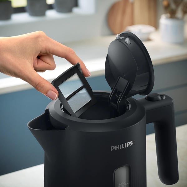 Philips 3000 series HD9411/90 vedenkeitin 1,7 L 2200 W Musta