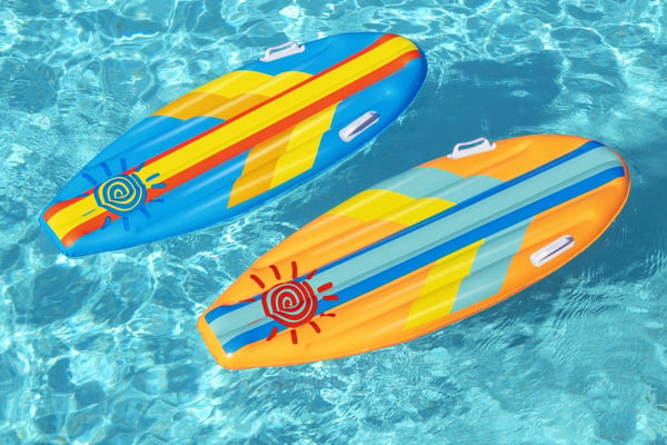 Bestway 42046 pool- och badmadrass Blå, Rosa Mönstrad Vinyl
