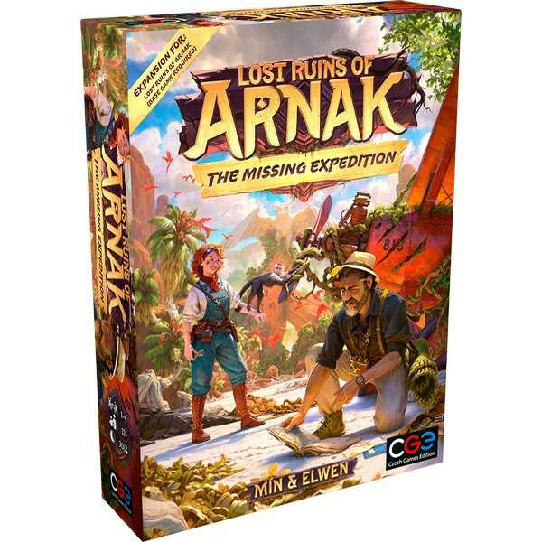 Asmodee Lost Ruins of Arnak: The Missing Expedition 30 min. Brætspil