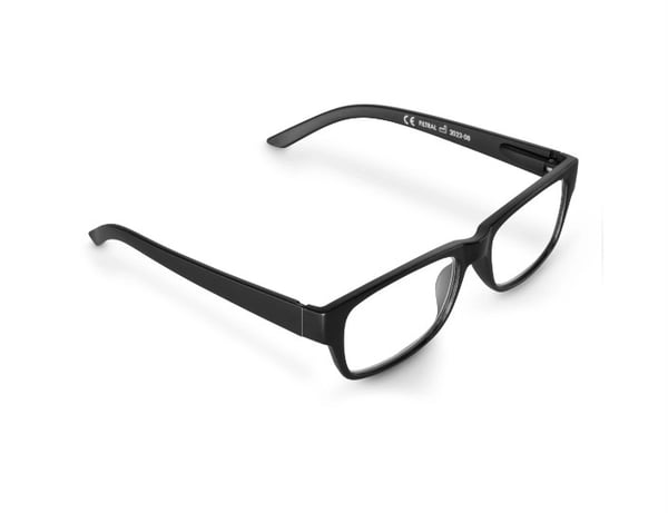 Hama 00096227 glasögon utan styrka Unisex Rektangel Hel båge Svart