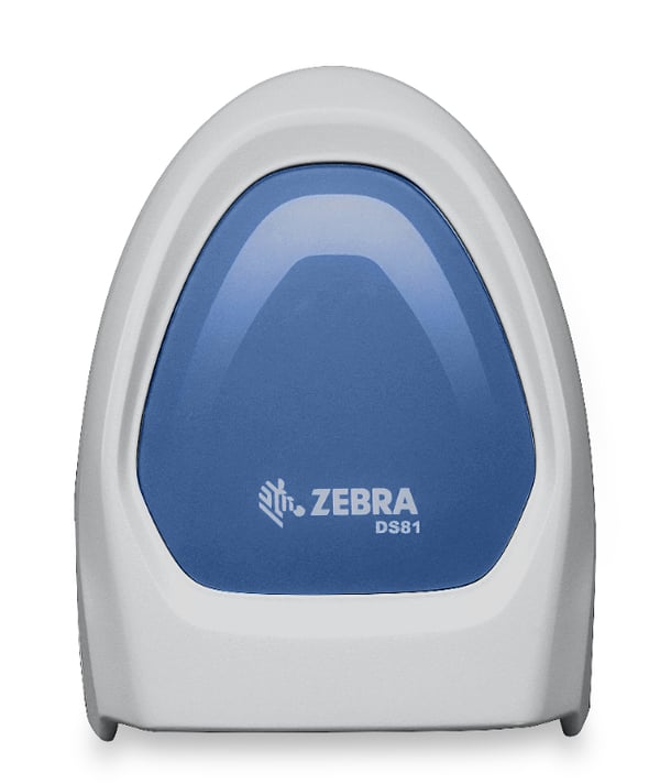 Zebra DS8108-HC Handhållen steckkodsläsare 1D/2D LED Vit