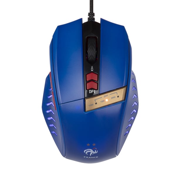 Konix 76791114972 datormöss Spela Högerhand USB Type-A 2500 DPI