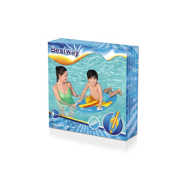 Bestway 42046 pool- och badmadrass Blå, Rosa Mönstrad Vinyl