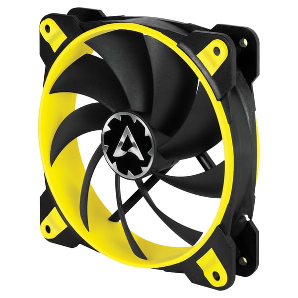 ARCTIC BioniX F120 Datorväska Fan 12 cm Svart, Gul 1 styck