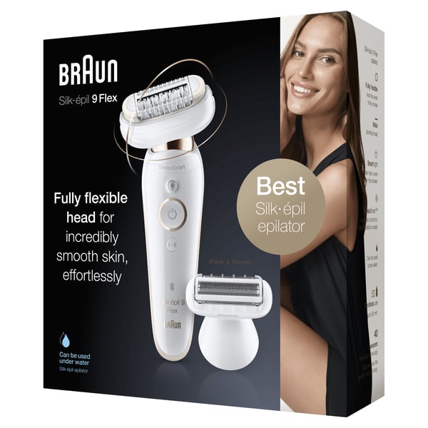 Braun Silk-épil 9 9-006 Flex 40 pincetter Vit