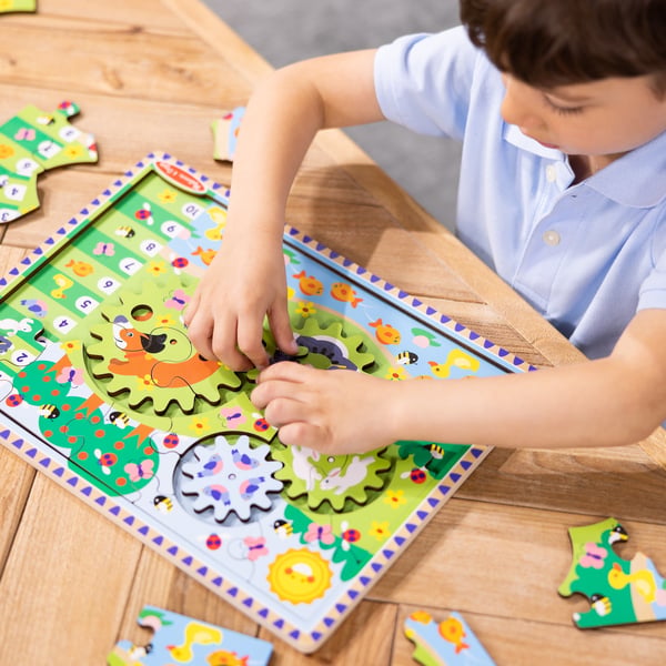 Melissa & Doug Animal Chase I-Spy Kuviopalapeli 24 kpl Maatila