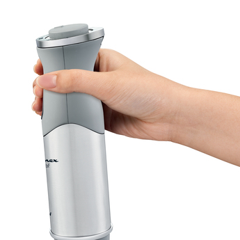 Moulinex Quickchef 0,8 L Upotettava sekoitin 1000 W Harmaa, Ruostumaton teräs