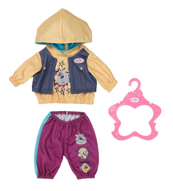 BABY born Outfit with Hoody Nuken vaatesetti