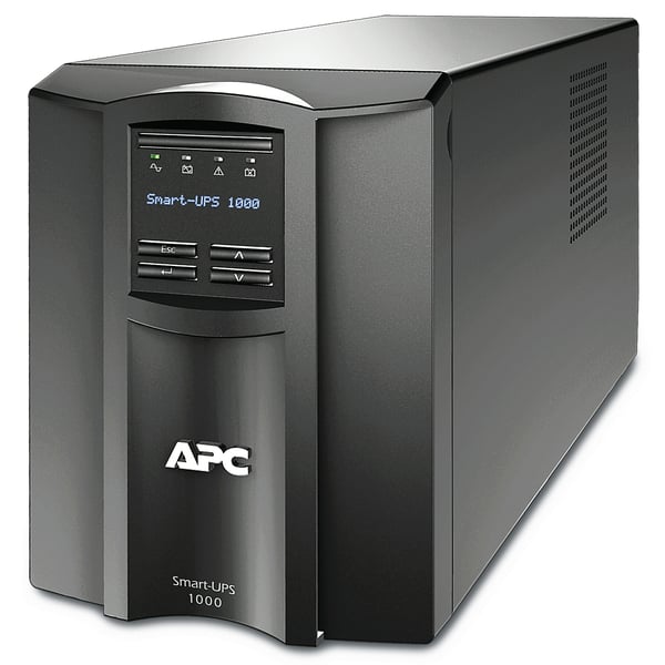APC SMT1000IC UPS-enhed Interaktivt indgangsstik 1 kVA 700 W 8 AC stikkontakt(er) APC SMT1000IC UPS-enhed Interaktivt indgangsstik 1 kVA 700 W 8 AC stikkontakt(er)