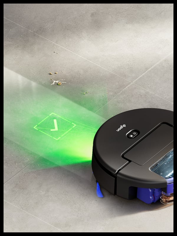 Dyson Spot+scrub Ai 0,25 L Musta