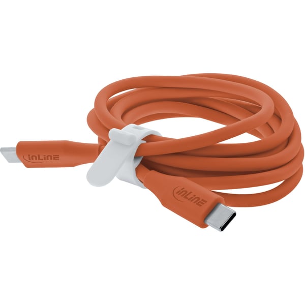 InLine 35892O USB-kabel USB 2.0 2 m USB C 0,48 Gbit/sek. 100 W Orange