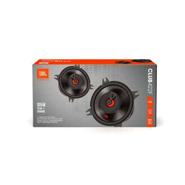 JBL Club 422F bilhøjttaler Rund 2-vejs 105 W 2 stk