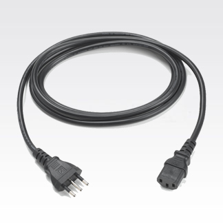 Motorola 50-16000-671R el-ledning Sort 1,8 m CEI 23-16