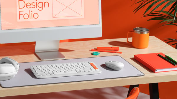 Logitech POP datormöss Universal Ambidextrous Bluetooth Optisk 4000 DPI