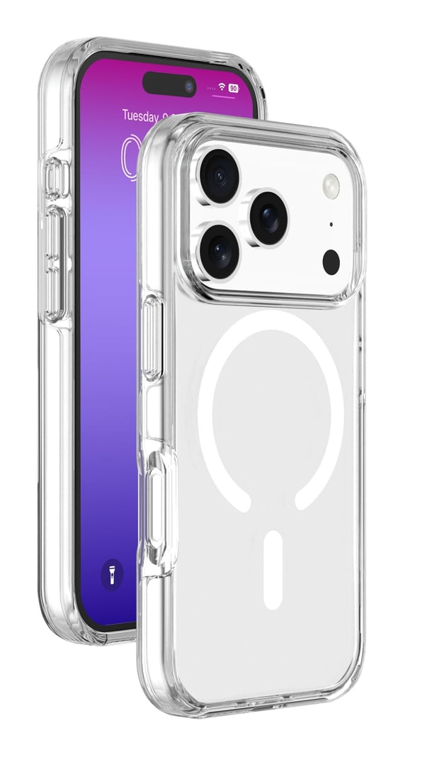 Cellularline GLOSSMAGIPH17PROT mobiltelefon etui 16 cm (6.3") Cover Transparent