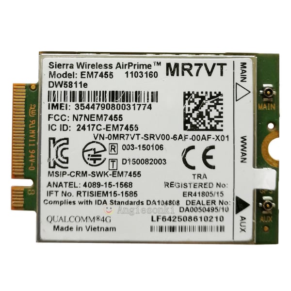 Origin Storage DELL-DW5811E reservdelar bärbara datorer WLAN-kort