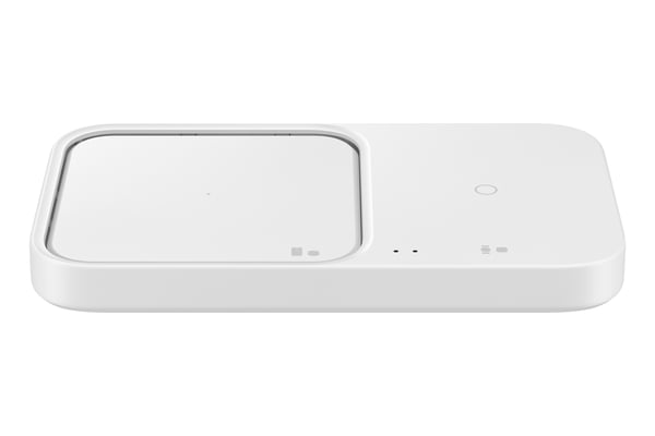 Samsung EP-P5400 Hörlurar, Smartphone, Smartwatch Vit USB Trådlös laddning Snabb laddning inomhus