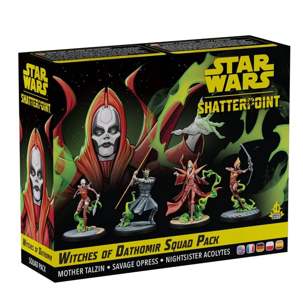 Asmodee Star Wars: Shatterpoint - Witches of Dathomir: Mother Talzin Squad Pack Figur