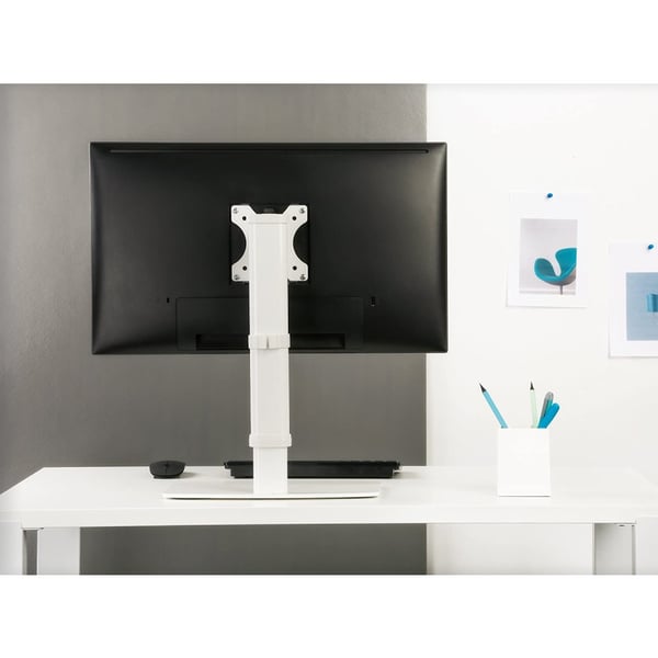Techly ICA-LCD 260 fäste och ställ till bildskärm 68,6 cm (27") Bord Vit