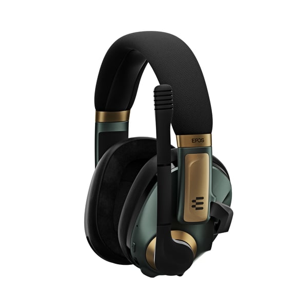 EPOS H3PRO Hybrid Kuulokkeet Langaton Pääpanta Pelaaminen Bluetooth Musta, Kulta, Vihreä