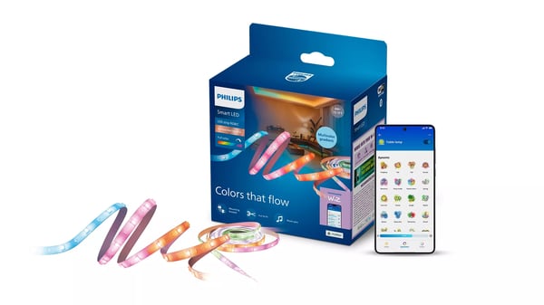 Philips Intelligent RGBIC LED strip, 4 m, Type C, Connected by WiZ